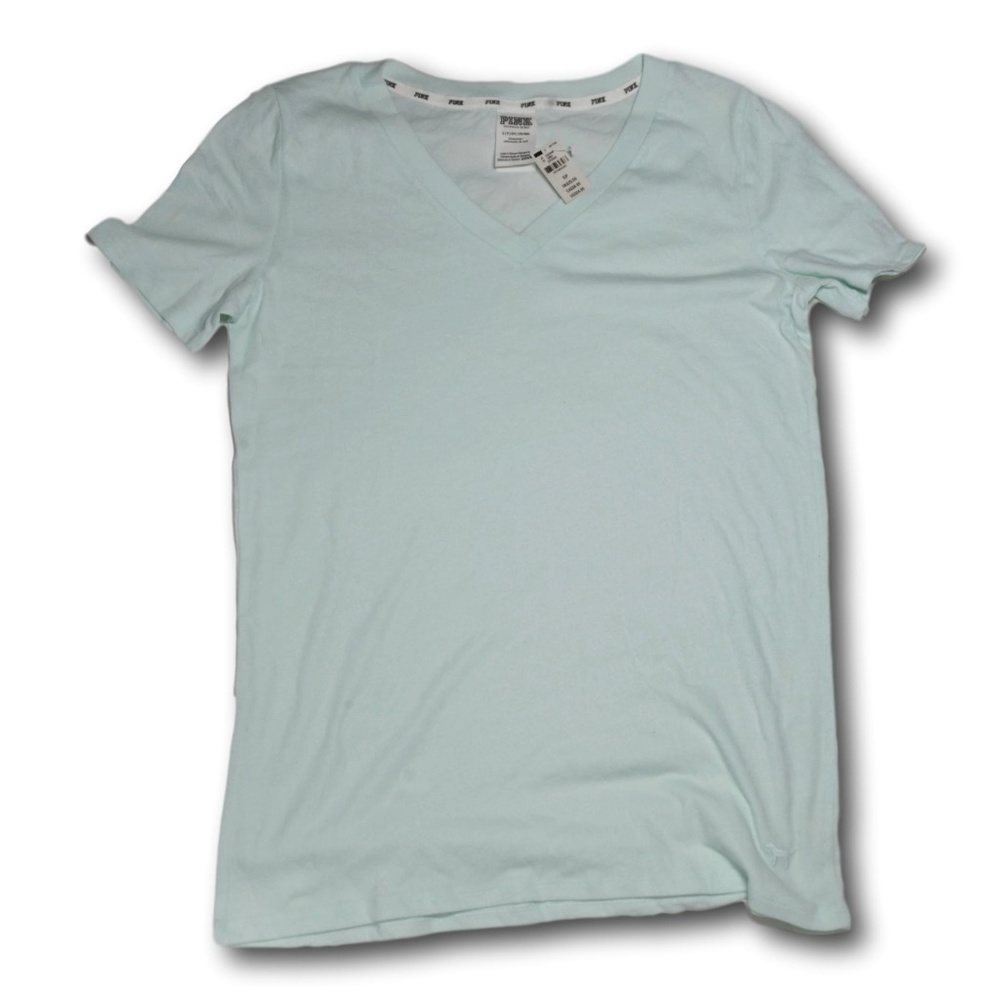 PINK Victoria's Secret Light Blue Sleep Shirt